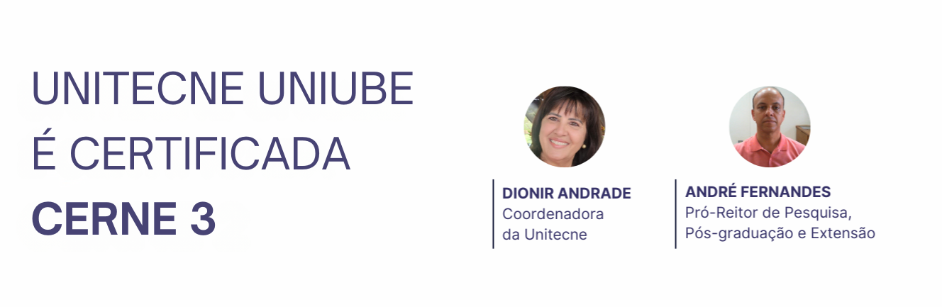 Banner Mobile - UNITECNE UNIUBE É CERTIFICADA CERNE 3